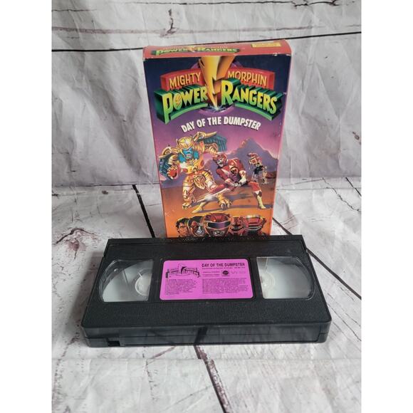 Mighty Morphin Power Rangers VHS Vol 1 Day of the Dumpster MMPR Saban - Picture 6 of 7